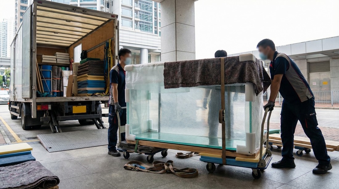 魚缸搬運 - 佳運水族工程專業點對點魚缸搬運服務