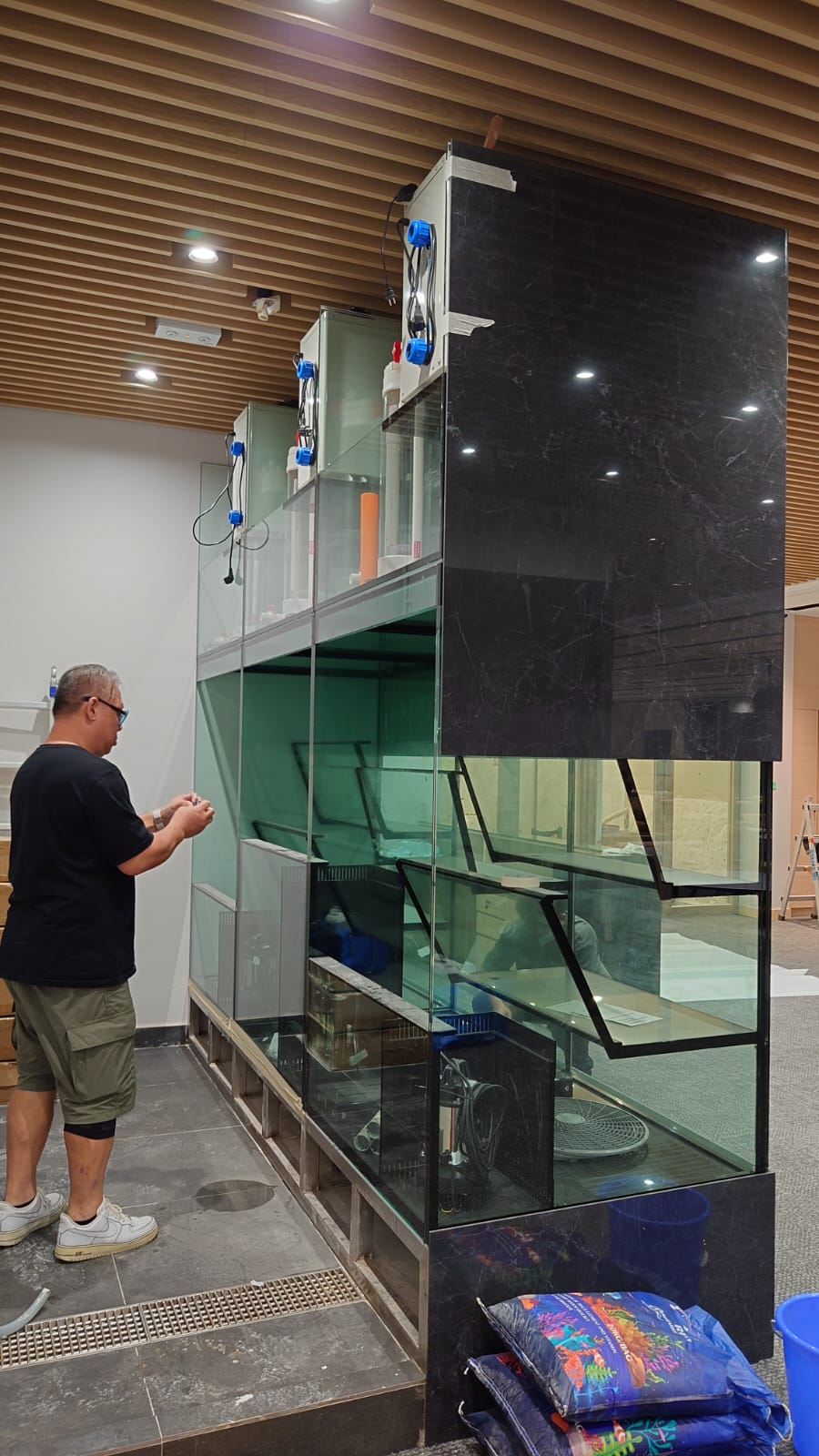 查詢魚池工程 - 佳運水族工程免費上門勘察